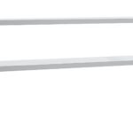 Rostfri Dubbel Bordshylla Inomak RD319 rostfri. Mått:1890x333x765mm