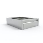 Rostfri enkel låda till Inomak arbetsbänk TLR