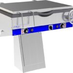 Stekbord Fribergs VKF40/1, Manuell Tipp, Fast Fotpelare