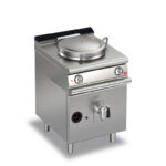 Gas Kokgryta BARON Q70NP/G650 med direkt uppvärmning, dräneringsventil, 50 Liter, 600x700mm, 10,5kW