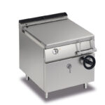 Elektriskt Bratt-Panna BARON Q70BR/E80, 43 Liter, manuell tiltfunktion, rostfri tank, 800x700mm, 9,9kW