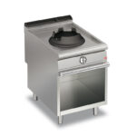 Gaswok BARON Q90PCV/WG610 med 1 brännare på öppet stativ, 600x900mm,  10kW