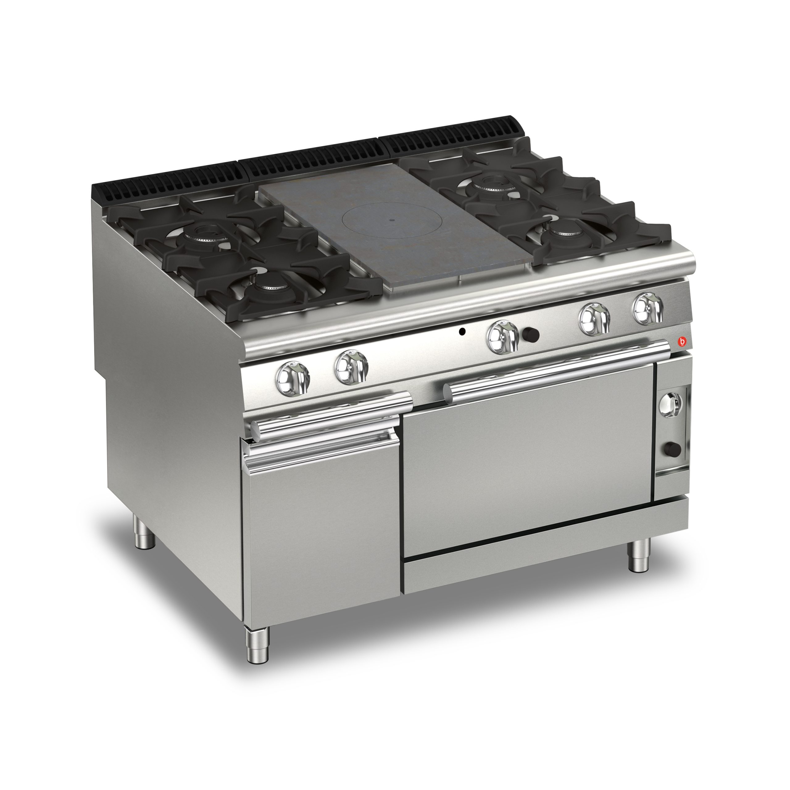 CR1016389-scaled-1.jpg Gas Hällspis Q90TPMF/G1201 med 4 brännare & gasugn, 1200x900mm, 36,5kW - Image 1