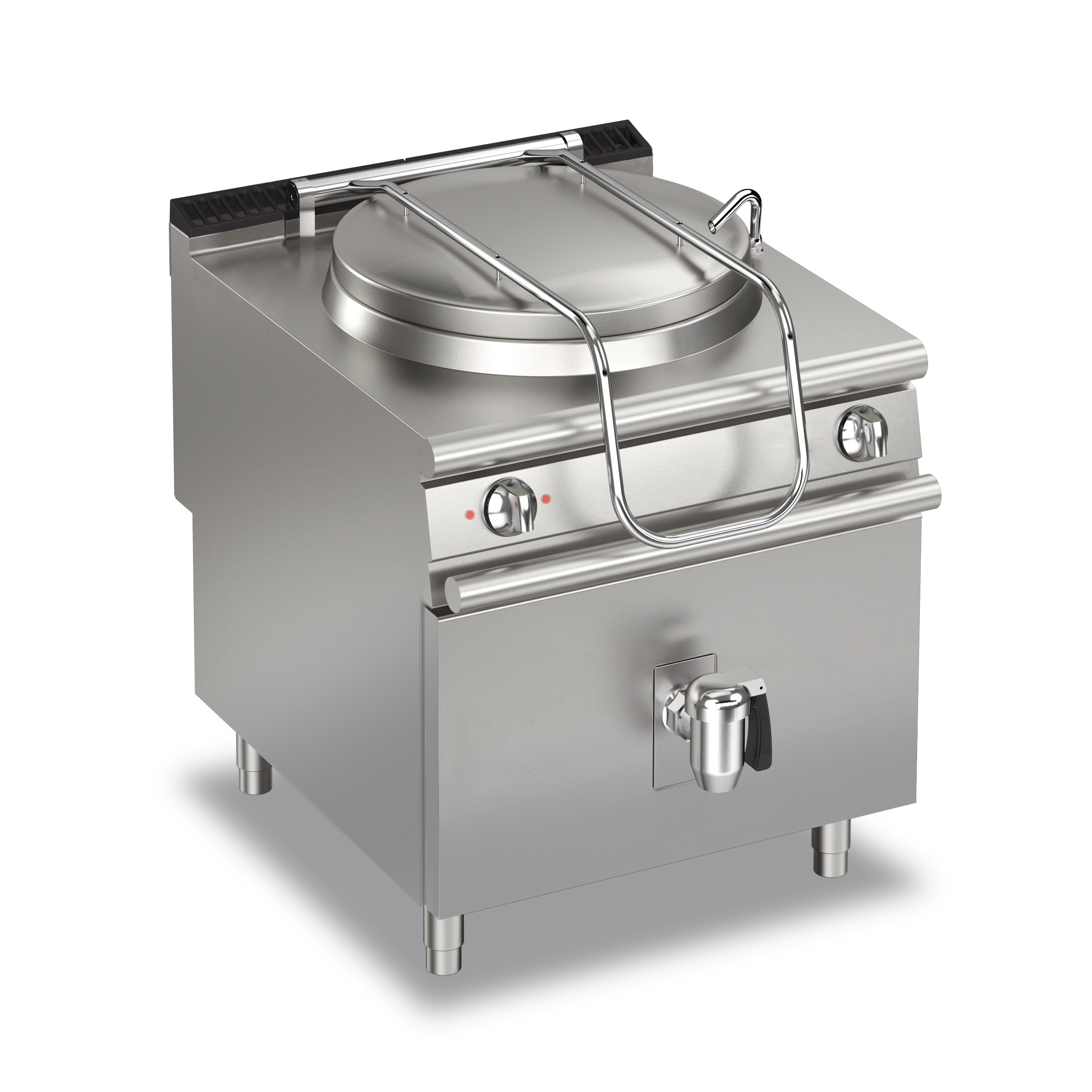 CR1018099.jpg Elektriskt Kokgryta BARON Q90PF/ED100 med automatisk dräneringsventil, 100 Liter, 800x900mm, 12kW - Image 1