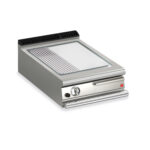 Gas stekhäll BARON Q90SFTT/G625 med slät & 1/3 räfflad kromat stekplatta, 600x900mm, 14kW
