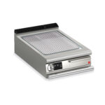 Elektrisk stekhäll BARON QT90SFT/E615-T4W med räfflat kromat stekplatta, 600x900mm, 10,5kW, Touchscreen