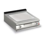 Elektrisk stekhäll BARON Q70SFT/E815 med räfflad kromat stekplatta, 800x700mm, 10,8kW