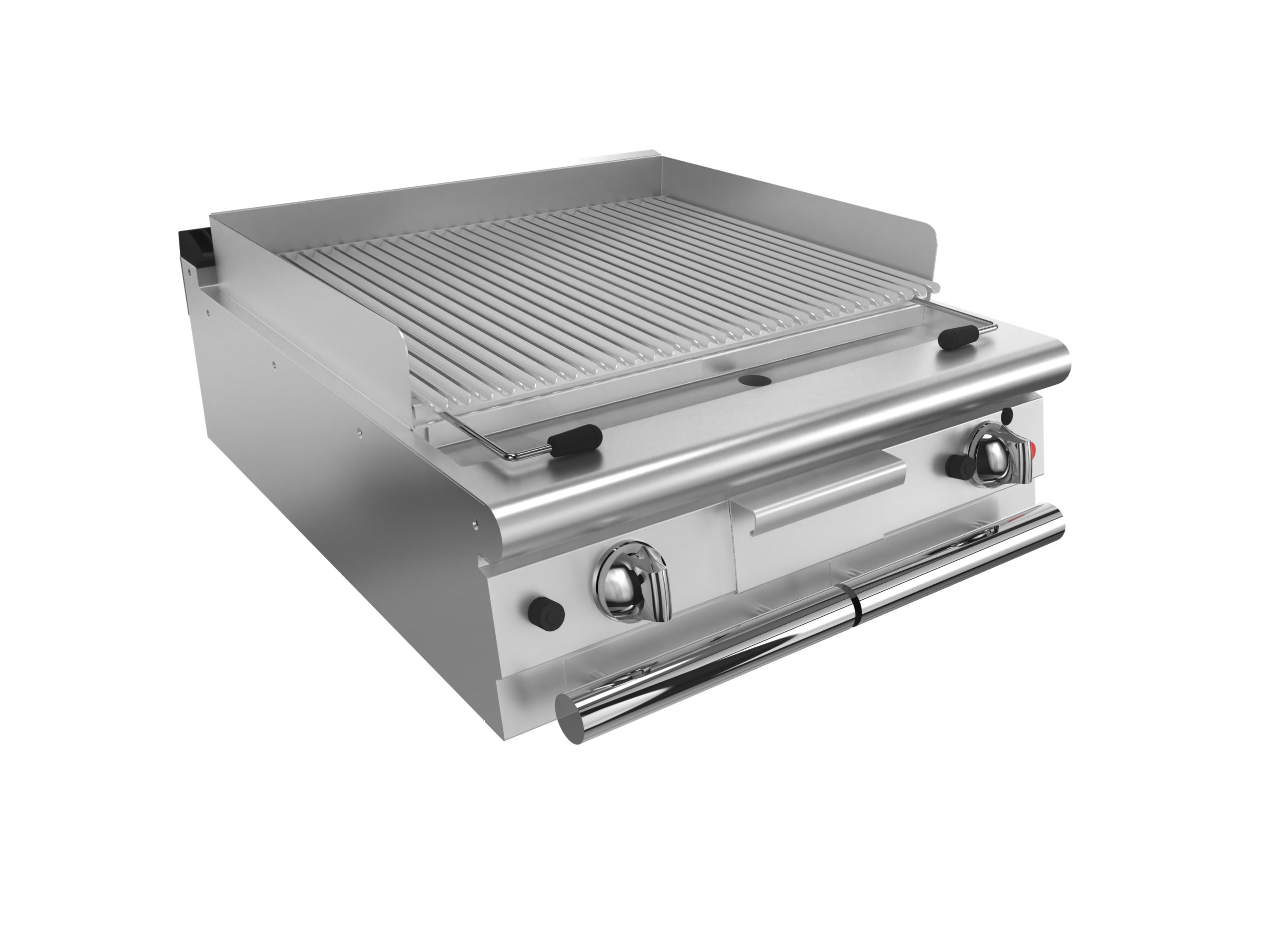 CR1656859-scaled-1.jpg Gas girll BARON Q70SG/G802 till kött/ fisk, Rostfri stål 304, 800x700mm, 20kW - Image 1