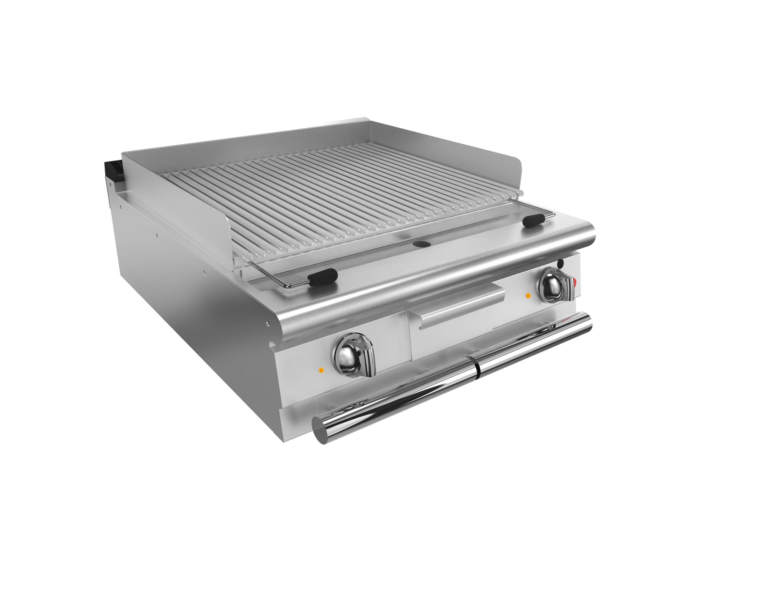 CR1657279-scaled-1.jpg Elektrisk girll BARON Q70SG/E800 till kött, Rostfri stål 304, 800x700mm, 8kW - Image 1