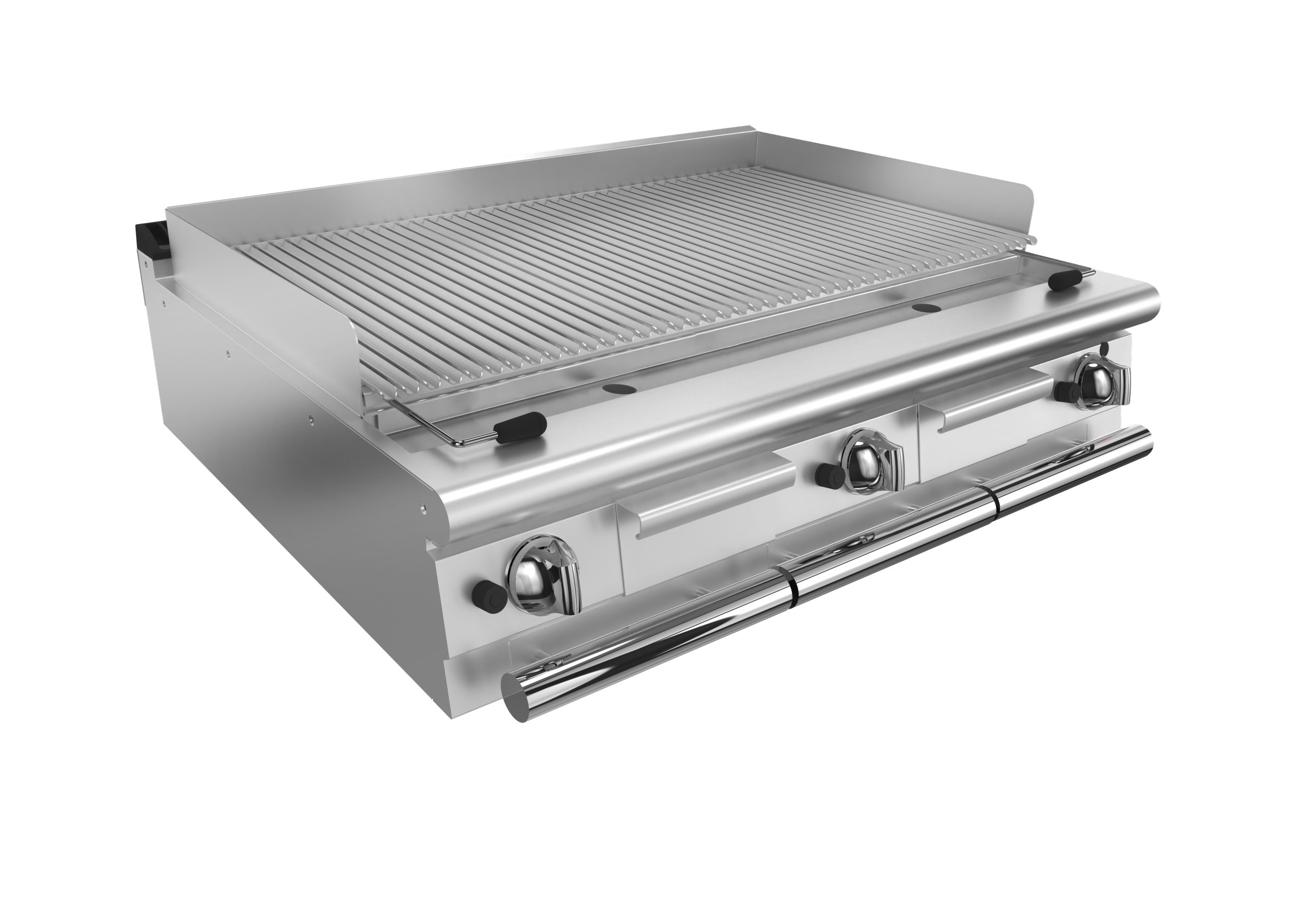 CR1657549-scaled-1.jpg Gas girll BARON Q90SG/G121 till kött, Rostfri stål 304, 1200x900mm, 37,5kW - Image 1