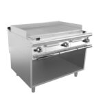 Gas girll BARON Q90SGV/G120 till kött, Rostfri stål 304, på öppet stativ, 1200x900mm, 37,5kW