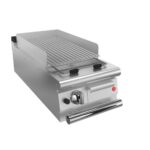 Lavastensgrill BARON Q90SGL/G401 till fisk, Rostfri stål 304, 400x900mm, 12,5kW