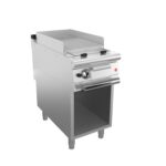 Lavastensgrill BARON Q90SGLV/G401 till fisk, Rostfri stål 304, 400x900mm, 12,5kW