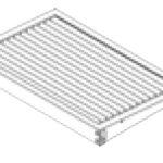 Transportbandsförlängare till OEM TL108LCD med rullar - in/ut 890mm