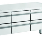 Grillkylbänk Inomak för Centralkyla PWD333/RU, 6 Lådor 175mm GN1/1 100mm