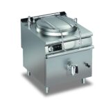 Elektriskt Kokgryta BARON QT90PF/EI150S-T4W med automatisk dräneringsventil, 150 Liter, 800x900mm, 21kW Touchscreen