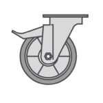 Transporthjul till OEM blandare 10cm
