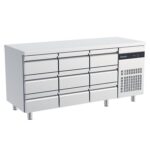 Inomak Kylbänk PNRP333 9 Lådor 175mm GN1/1 100mm R290